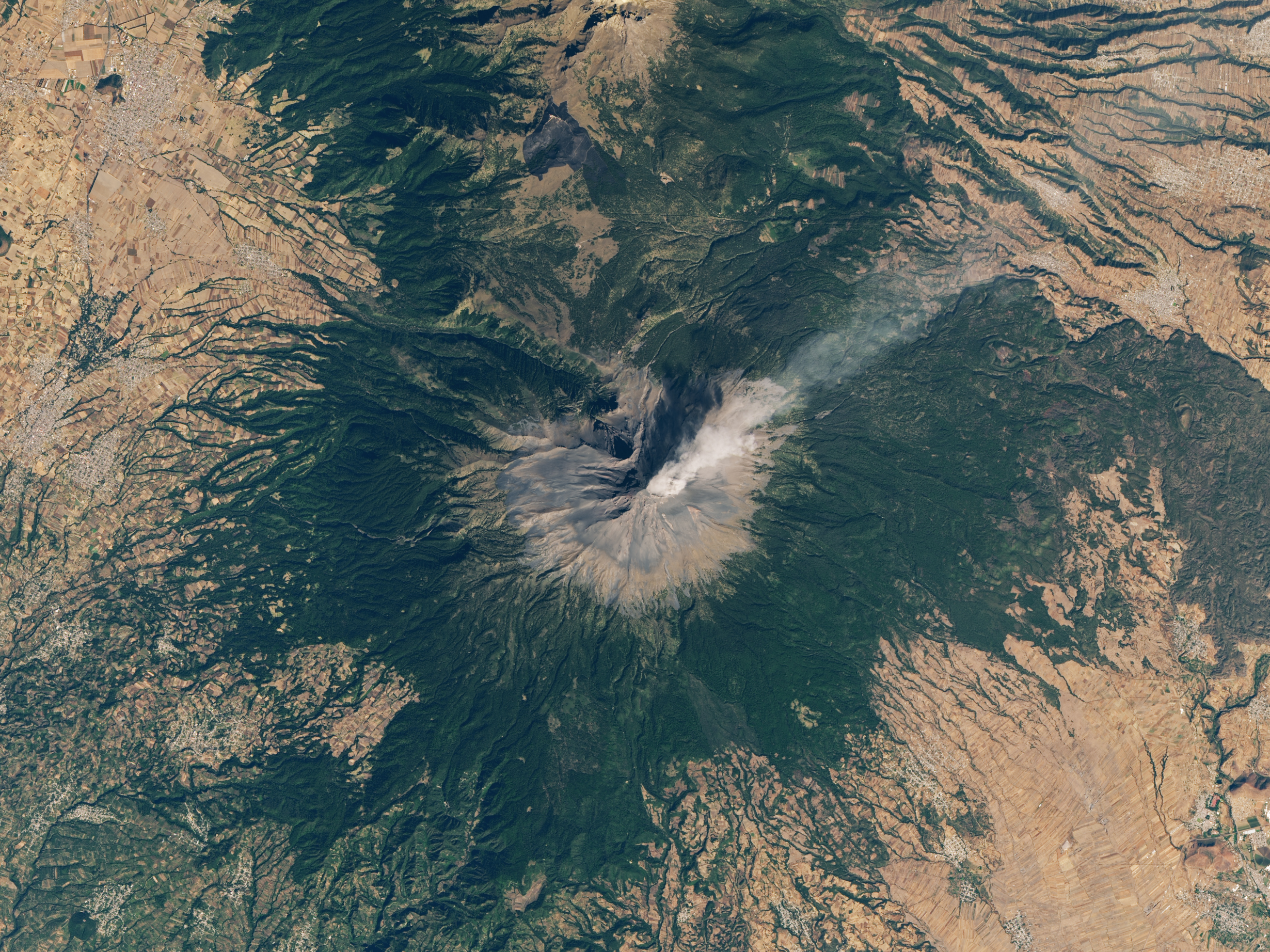 An Outburst from Popocatépetl - NASA